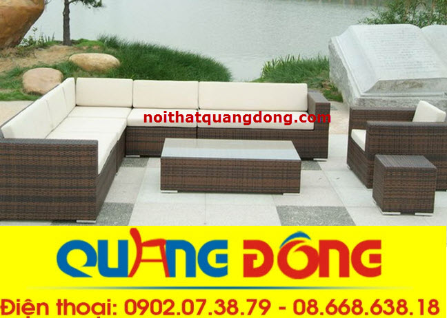 Sofa mây nhựa QD-613