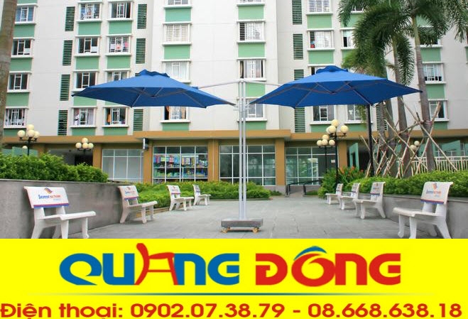 dù lệch tâm đôi 2,9m