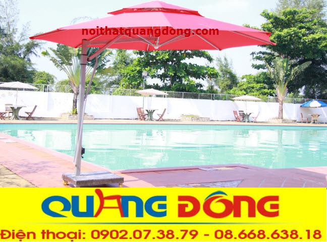 dù lệch tâm 3,7 mét