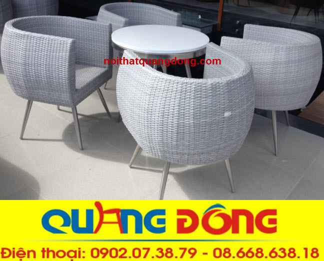bàn ghế cafe QD-302